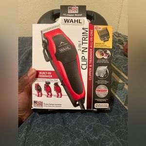 New WAHL 2-in-1 Clip’N Trim Clipper & Trimmer All-In-One